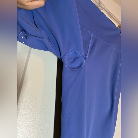 Lululemon Fast and Free High-Rise Crop 23" *Pockets in Wild Indigo Size 8 - Picture 8 of 9